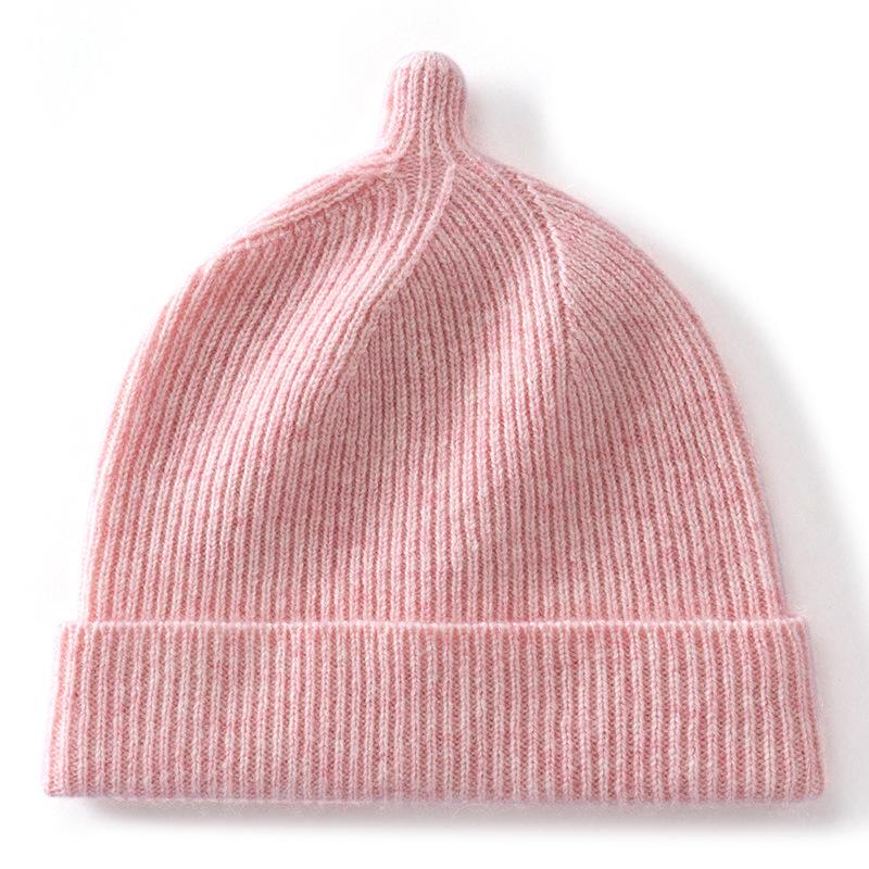 Cashmere Baby Knit Hat - Autumn/Winter Cute & Warm for Boys and Girls