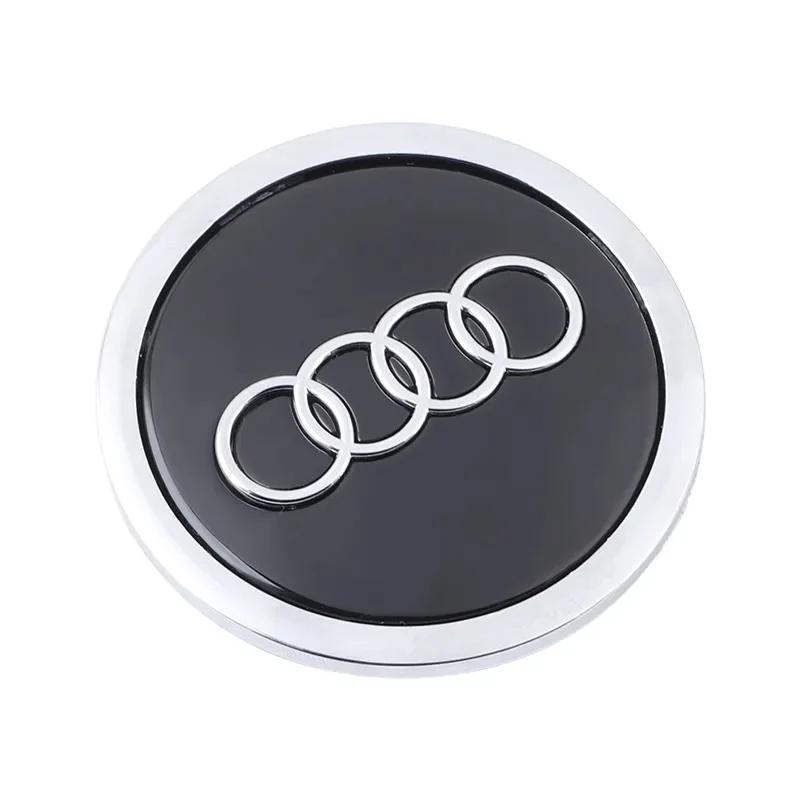60/61/68/69mm Audi Car Wheel Center Cap Emblem Hub Covers Badge For Audi A8 A5 A6 C5 C6 C7 A7 A3 A4 B5 B6 B7 B8 B9 Q3 Q5 Q7 TT