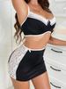 New High-end Quality Erotic Underwear Women's Temptation Mood Homewear Set Two-piece Set Independent Station
