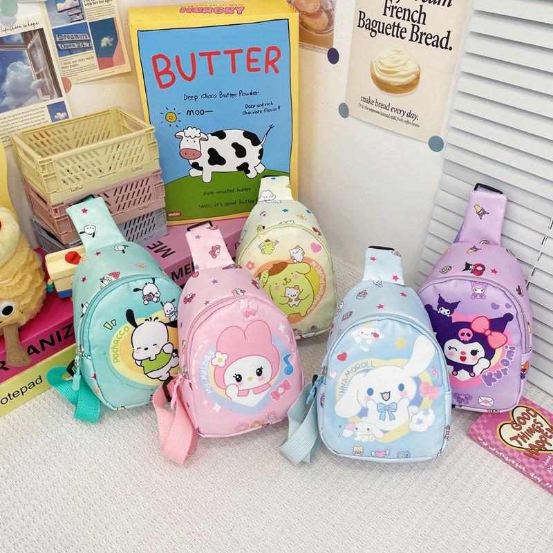 Adorable Children's Crossbody Bag 2024 Cute Korean Style Cartoon Design For Kids