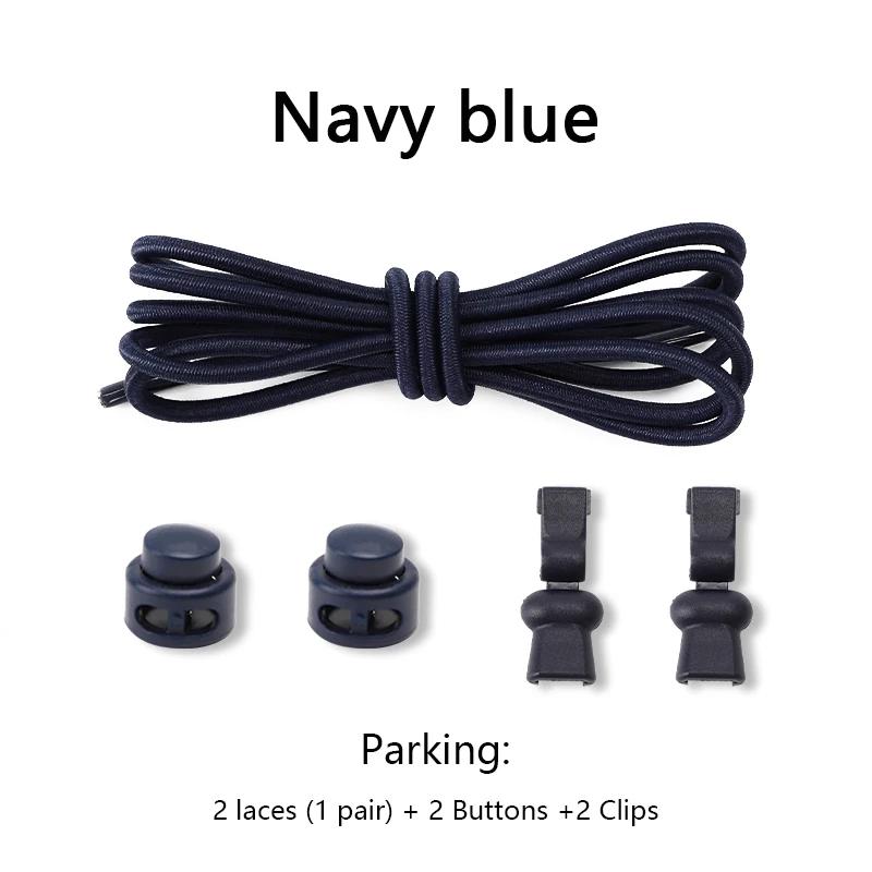 1 pár Elastické tkaničky Tkaničky do bot bez zavazování Unisex Rychlé tkaničky Kulaté gumičky Líné tkaničky Sportovní tkaničky do bot