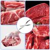 Zinc Alloy Rib Membrane Remover Tool With Ergonomic Handle And Arched Blade For Effortlessly BBQ Rib Meat Preparation