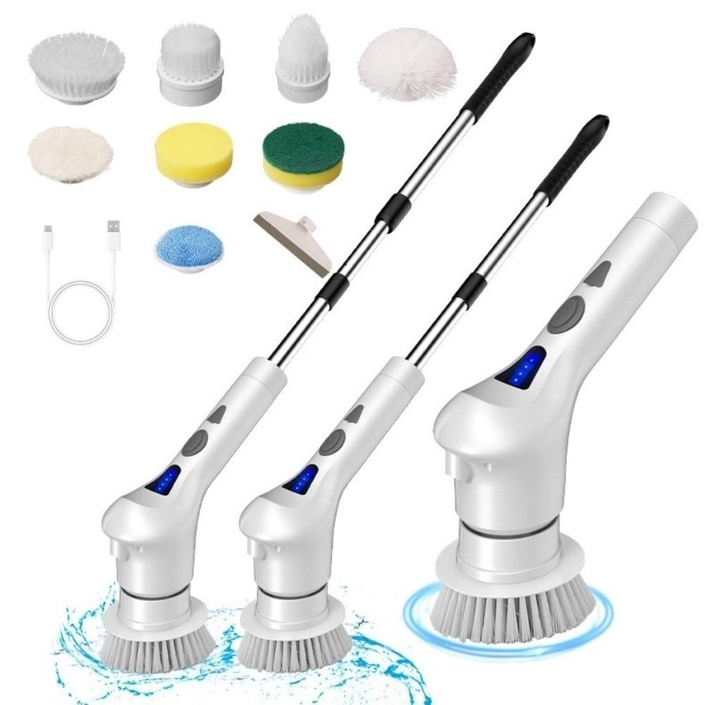 Buy 1 Take 9 Electric Cleaning Brush Handheld Cordless Cleaning Brush  Bathroom