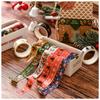 Creative Christmas Washi Tape Set - 6 Rolls of Cartoon DIY Lace for Journals and Decorations