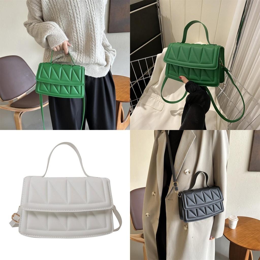 Retro Candy Color Imprint Casual Shoulder Handbag For Women New Collection For Fall 2023
