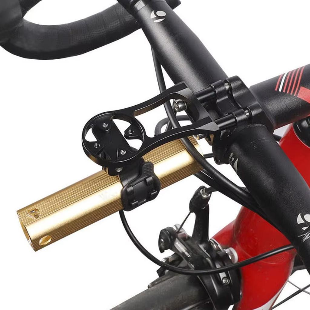 1PC Bicycle External Bracket Set Bicycle Aluminum Alloy Highway Bicycle Pole Bracket Camera Light Bracket Garmin Bracket