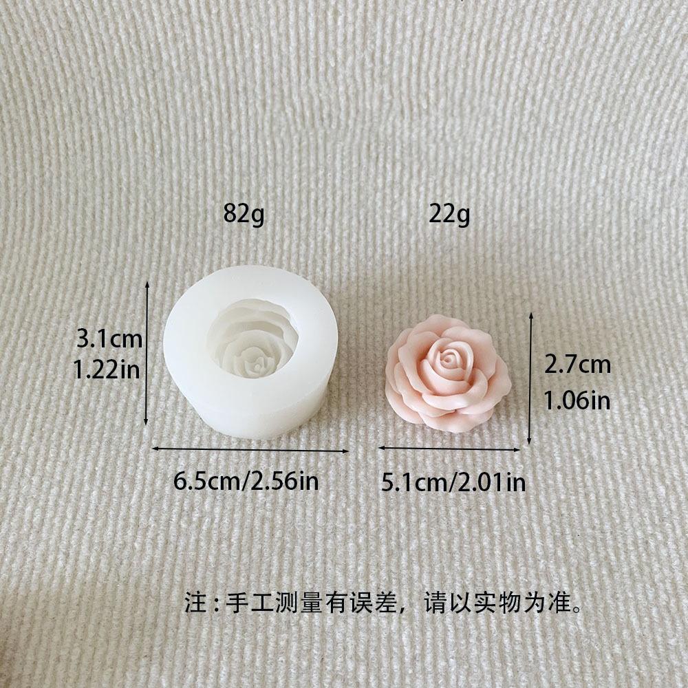 

Multi Style Stack Rose Flower Scented Candle Moulds DIY Carnation Aromath Candle Soap Chocolate Cake Baking Tool Resin Crafts