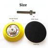 Sanding and Backing Pad, Sanding, Polishing Pad with Drill Detachment 3" / 75mm