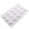 15Cavities Round Ball Shaped Mini Truffles Mold For Chocolate Mould Candy Pudding Jelly Mould DIY Non-Stick Cake DecoratingTools
