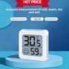 New Digital Thermometer Hygrometer Mini LCD Temperature Humidity Gauge Wall Mounted for Home Office Room 2