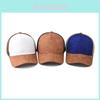 Baseball Cap With Mesh And Suede Fabric For Adults Summer Autumn