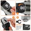24Pcs Japanese Oscillating Saw Blades High Carbon Steel Bi-Metal Curved Edge Multitool Blades Sharp Wear Resistant Cutter Blade