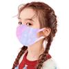 Kids Face Mask Ice Silk Print Breathable Face  For School Kids Outdoor, Fashion Washable Reusable Windproof Face Fabric