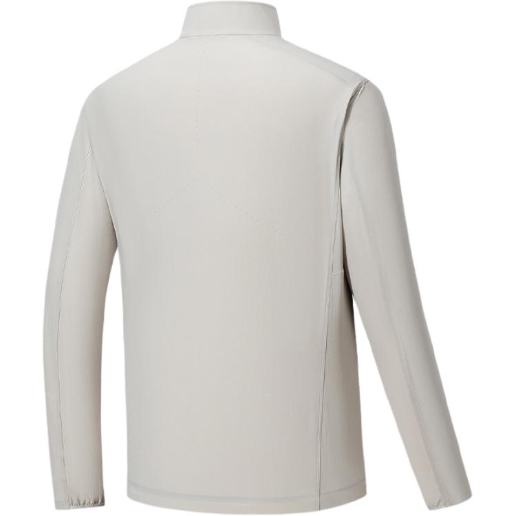 Anta Outdoor Series Stand Collar Zipper Solid Color Jacket Men jackets 152620607-1