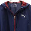 Puma Cortavientos de Running XL Chaqueta Azul Marino para Hombre Usado