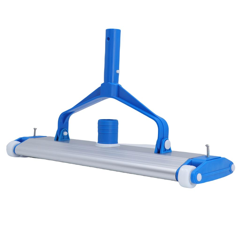 Swimming Pool Vacuum Head 45cm Width Heavy Duty Aluminum Base Pool Vacuum Head Attachment with Brush