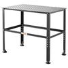 Tavolo da Saldatura 36" x 24" 800LBS Tavolo da Banco da Saldatura con Fori per Fissaggi