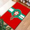 Moroccan Football Crest Custom Name Carpet Rug For Living Room Bedroom Home Sofa Decoration Kids Play Nonslip Floor Mat
