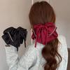 Bows, Ribbon Hairbands, Ponytail with Hair Clips At The Back of The Head, Half-twisted Hairstyle, Elegant Hairpin, Shark Clip
