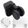 2 Pieces Luggage Wheels Casters Roller Repair Tools Versatile Easy Installation Smooth Supplies