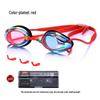 High-Definition Waterproof Anti-Fog Color-Plated Racing Swimming Goggles