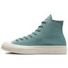 1970s Chuck Taylor All Star Casual Comfort High Top Espadrilles Unisex Green
