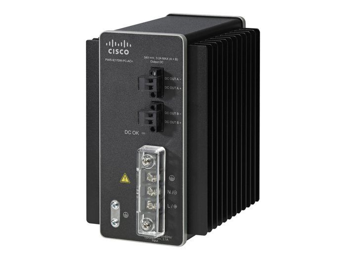 Adaptateur secteur - Cisco - AC-DC Power Module - 170 Watt - Montable sur rail DIN - Intérieur