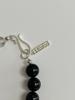 Sosoo Two Mix Gemstone Toggle Bracelet [Clear]
