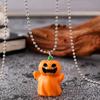 Přeshraniční Halloweenský náhrdelník: Dýně, Duch, Ďábel, Čaroděj a Lebka Přívěsky pro Ženy
