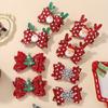 Christmas Hairpin Set, Party Bow, Gretel Scallion Powder, Big Antlers, Headdress, Children'S Hair Accessories 4765