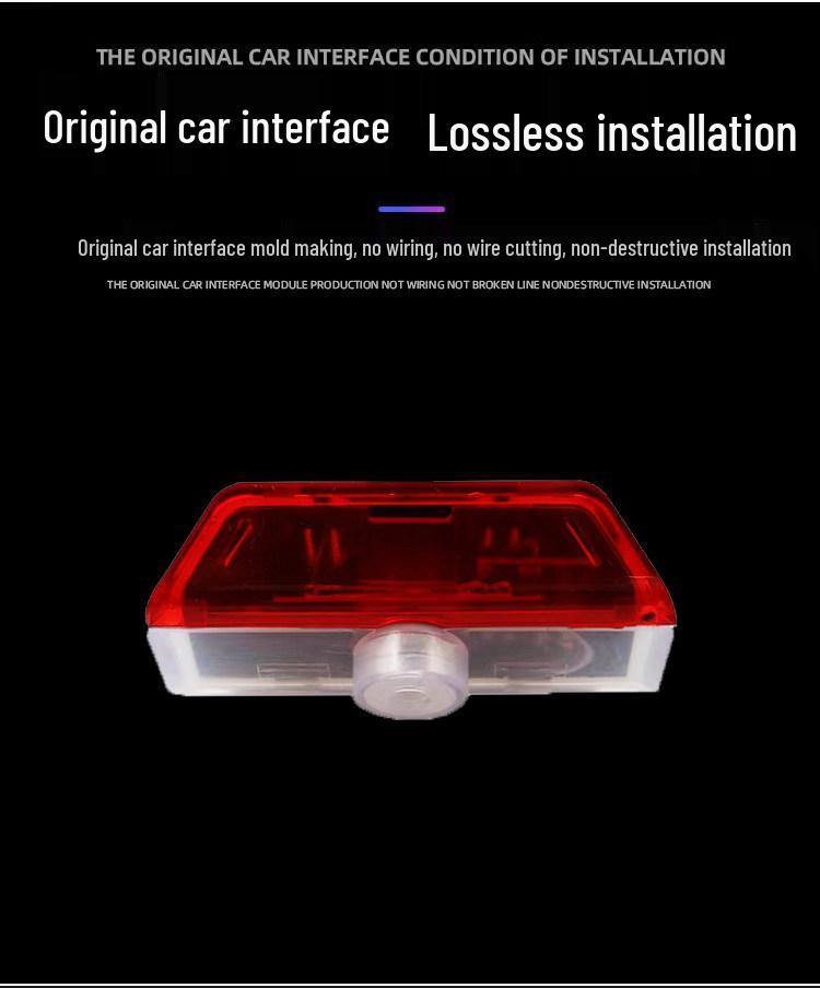Special Welcome Light Projector for 23-25 Hongqi H5/H9, E-Hs3/H6/H7/Hs7/EHs9 Car Doors.