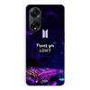 Phone Case - MANIACASE - Oppo A98 5G - Silicone - Flexible - Black - BTS