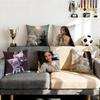 R-Rosalia Spanish Singer Cushion Cover Cushion Cover Set 4Pcs 50X50 45X45 40X40 Pillowcase Decorative Sofa Home Decor