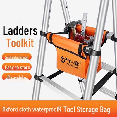 Waterproof Multifunctional Canvas Ladder Tool Bag