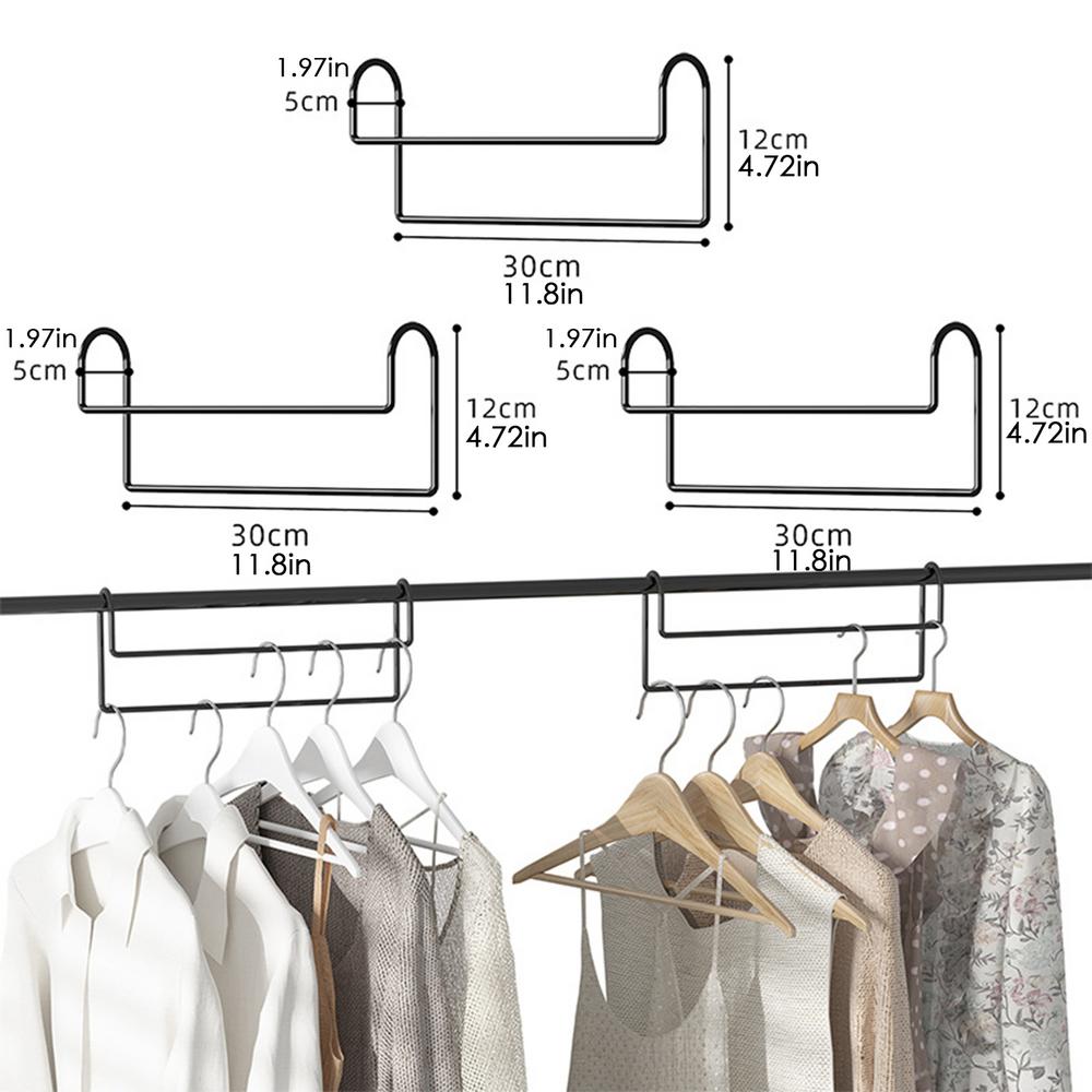 

Компактные вешалки Сверхпрочный органайзер для вешалок Компактные вешалки 3 шт. Вешалки для рубашек Компактные Прочные Многофункциональные вешалки для серый