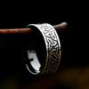 Fashion Vintage Vikings Valknut Ring For Men Women Stainless Steel Simple Rings Party Personalized Jewelry Gifts