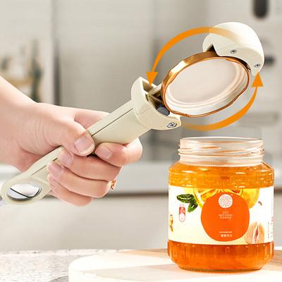 Retractable Bottle Opener Multifunctional Bottle Jar Opener Stainless Steel Labor-Saving Glass Can Opener Screw Cap
