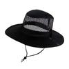 Fashion Mesh Breathable Bucket Hat Wide Brim Quick-Drying Sun Hat Waterproof Fordable Basin Cap Outdoor