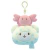Kawaii Marumofubiyori Blanket Bear Plush Doll Toys Kitty Melody Stuffed Pillow Toys Plush Pendant Gifts For Girl