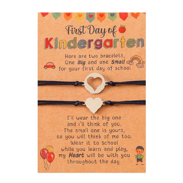 

2 Pcs Back to School Mother And Daughter for Wish Bracelet Separation Gift for W 1