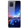 For Coque Samsung Note 10 Lite Case Tempered Glass Planet Space Cover for Samsung Galaxy Note10 Lite Case S10 Lite Glass Case