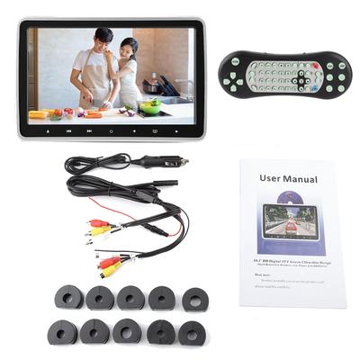 10.1in TFT HD DVD Player για Προσκέφαλο Αυτοκινήτου Clip-On Φορητό Ψηφιακό Μόνιτορ Μαξιλάρι