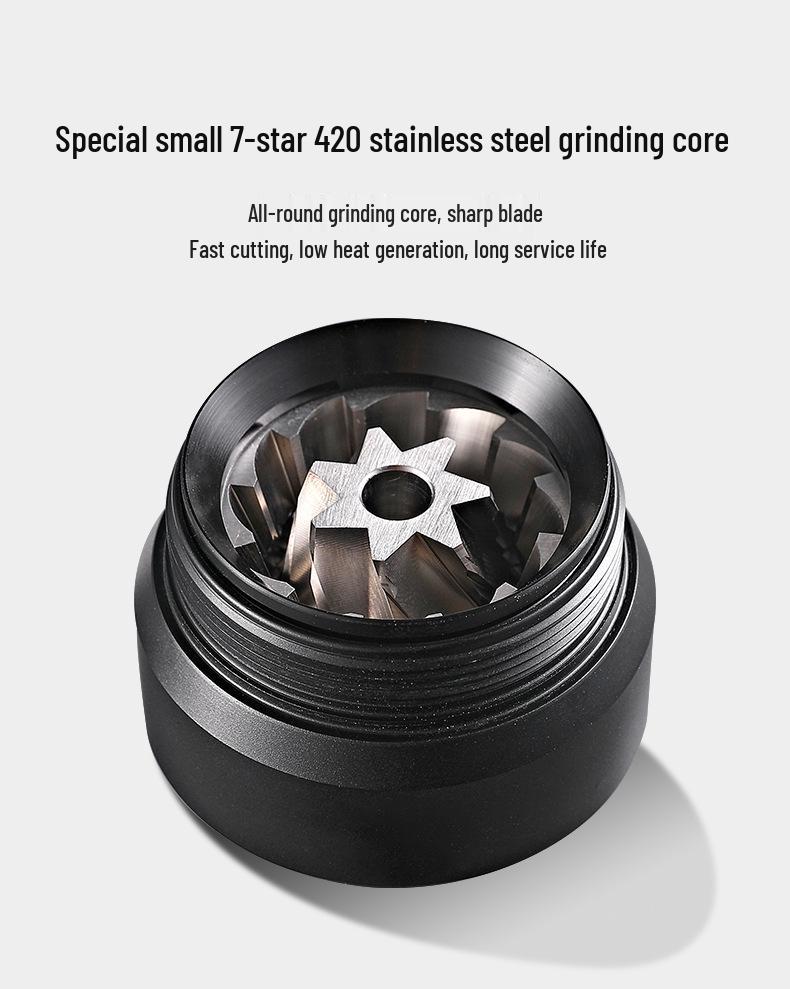Manual Hand-Crank Coffee Grinder for Home Use