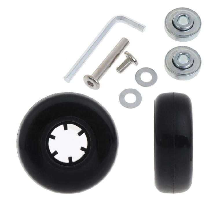 1 Pieza Accesorios de Reparación de Ruedas para Maleta de Viaje Rueda Silenciosa para Equipaje Piezas de Bolsa de Viaje