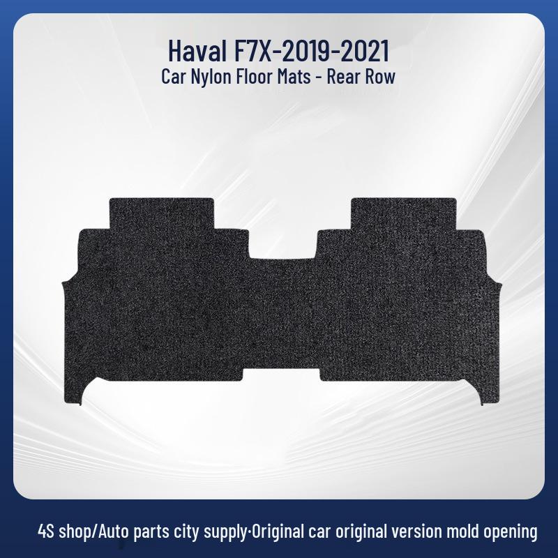 Durable Nylon Floor Mats for Haval F7x 2019-2021, Dirt-Resistant Cargo Mats