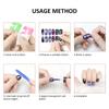 10 Sheets Nail Art Sticker Self-Adhesive Nail Polish Stickers Creative DIY Fully Wrapped Nail Art Stickers for Women and Girls