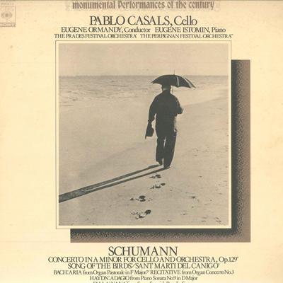 LP Record PABLO CASALS, EUGENE ORMANDY, PRADE - Schumann Concerto In A Minor For Ce SOCU11 CBS SONY 1984 Japan Classical Used