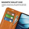 For Xiaomi Redmi Note 14 5G Stand Case Anti-Scratch Calf Texture Leather Phone Cover