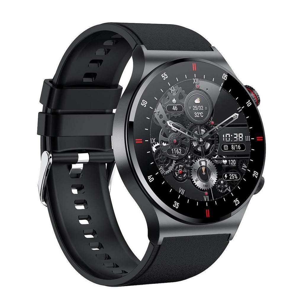 2024 QW33 Smartwatch: Heart Rate, Blood Pressure, Oxygen Monitor, Camera, Step Counter, Bluetooth Calling.