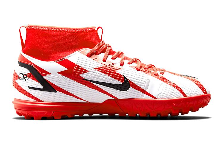 Nike Mercurial Superfly 8 Academy CR7 TF Chile Red GS DB2679-600